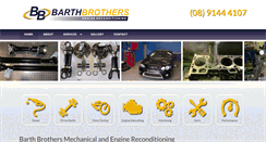 Desktop Screenshot of barthbros.com.au